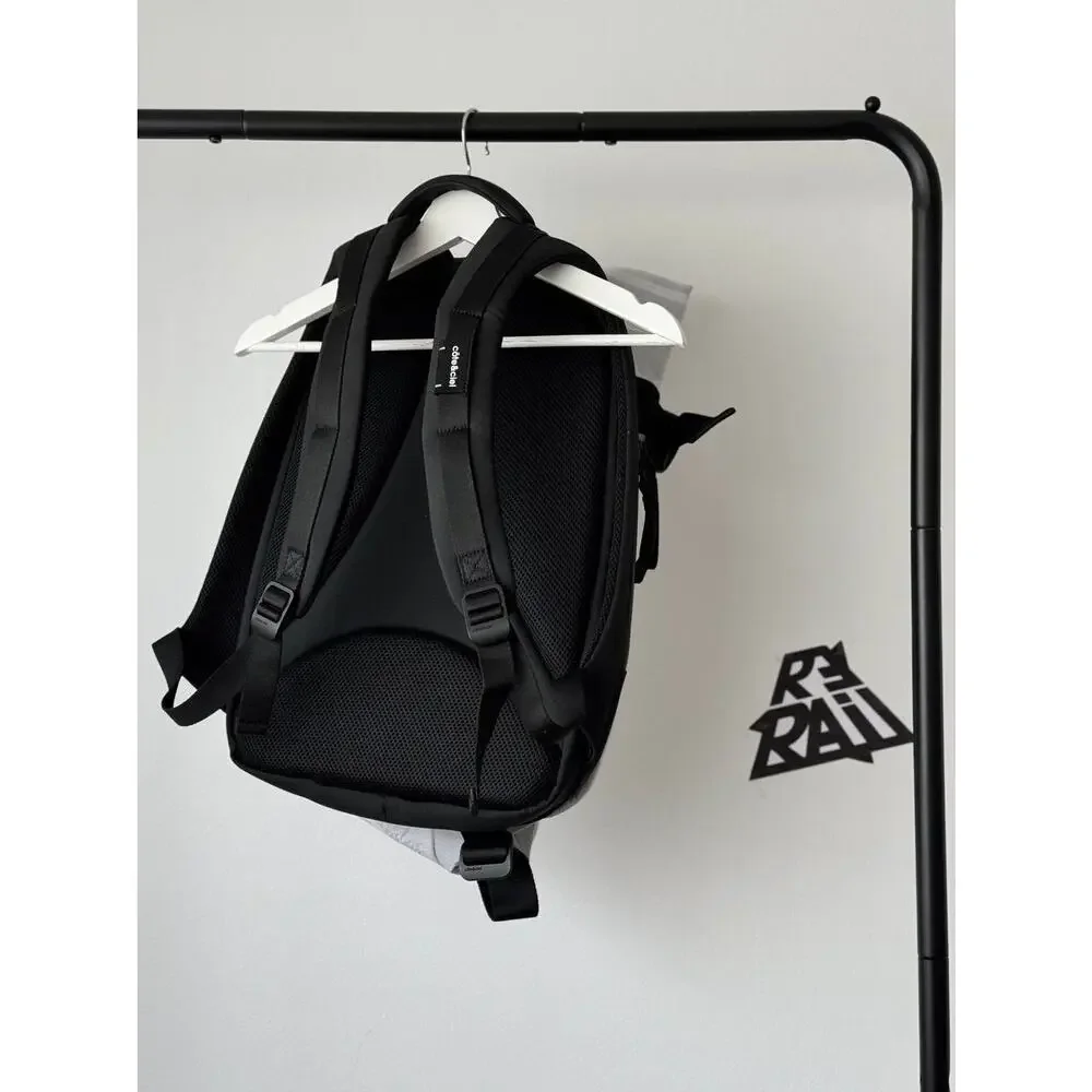 Cote and Ciel White Layered Isar Backpack Technical Ripstop